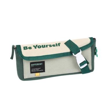 Imagem de Estojo de lápis de grande capacidade Canvas Be Yourself Print - yiweis