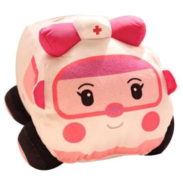 Imagem de Brinquedo de pelúcia, desenho animado, ambulância, carro policial, ros