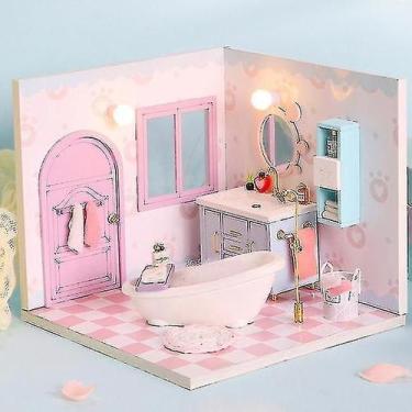 Imagem de Móveis modelo de madeira em miniatura Doll House Cutebee DIY - Gloome 