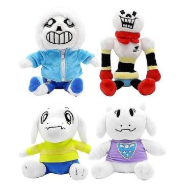 Imagem de Boneca de pelúcia de pelúcia Undertale Sans Papyrus Asriel Toriel - Gl