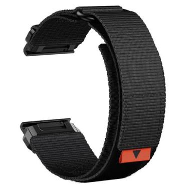 Imagem de Pulseira de relógio Abanen Rugged Nylon Quick Fit 22 mm para Garmin Fe