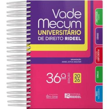 Imagem de Vade mecum universitário de direito rideel - 2026.1 - RIDEEL JURIDICO,