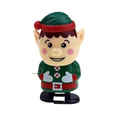 Imagem de Brinquedo Miniatura De Natal Festivo Com Corda Para Puxar: Papai Noel 