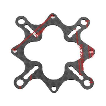 Imagem de Placa Adaptadora De Fibra De Carbono 3 Tamanhos M3 M2 Para Controlador