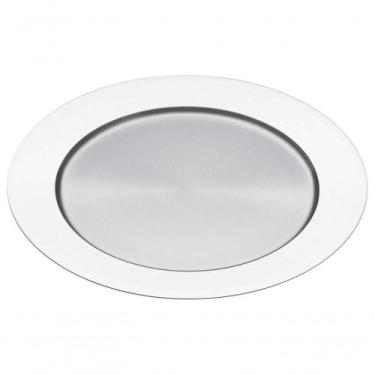 Imagem de Sousplat Tramontina Cosmos 31,4cm Aço Inox Para Mesas Sofisticadas