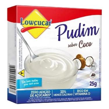 Imagem de Pó Para Preparo De Pudim Diet Sabor Coco Lowçucar 25g