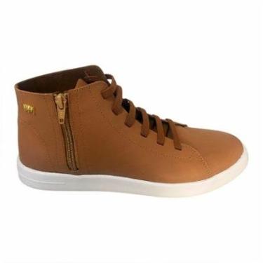Imagem de Tênis Bota Feminino Marina Mello em Couro 60009-Feminino