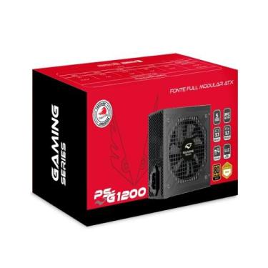 Imagem de Fonte ATX 1200W Full Modular Gold PS-G1200 C3Tech