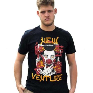 Imagem de Camiseta Mnaga Curta New Venture - Gueixa, M