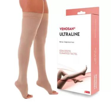 Imagem de Meia de Compressão Ultraline 4000 Bege - AGH (20-30 mmHg) - Venosan, P
