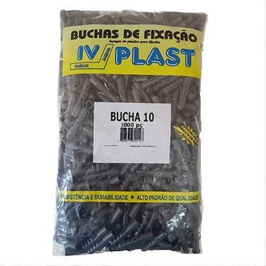Imagem de Bucha PP S10 X 50mm - 1.000 unidades - IV-PLAST INDUSTRIA E COMERCIO