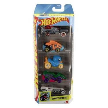 Imagem de Car Hot Wheels 5 Pack Street Beasts Jbj90
