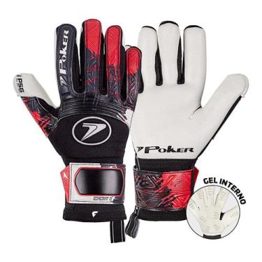 Imagem de Luva de Goleiro Futebol de Campo Profissional Poker Infinity II Ref 01