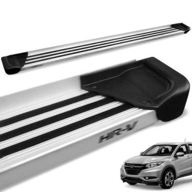 Imagem de Estribo Lateral HRV 2016 a 2020 Aluminio Natural A1 - Gtnox