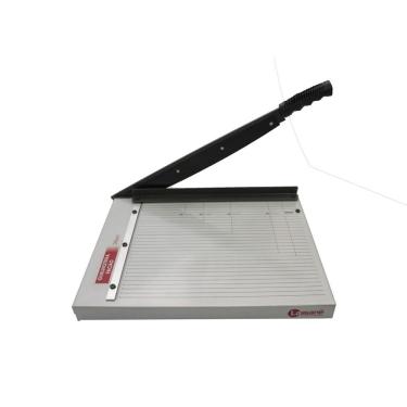 Imagem de Guilhotina Refiladora de Mesa Lassane Facão 360mm Ofício Metal para Papel e Crachá