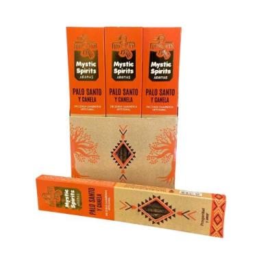 Imagem de Incenso Artesanal de Palo Santo e Canela - Tribal Soul - 8 Varetas - n