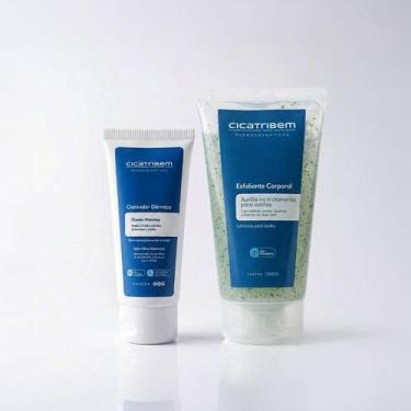 Imagem de Kit Duplinha Clareadora Clareador Esfoliante Facial Corporal para Pele