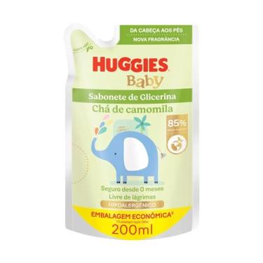 Imagem de Sabonete Líquido Huggies Camomila para Recém-Nascido Refil 200 ml