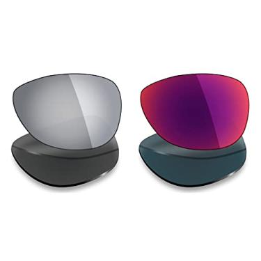 Imagem de 2 pares de lentes polarizadas de substituição da Mryok para óculos de sol Oakley Crosshair New 2012 – Opções