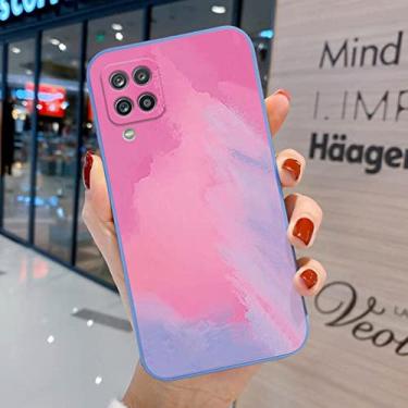 Imagem de Capa de telefone de gradiente de aquarela fashion para samsung galaxy a31 a32 a51 a21s a71 a52 s21 ultra plus a50 a72 a10 a30s a10s a02 a12 capa protetora, 06, k170, para a52 ou a52s 5g