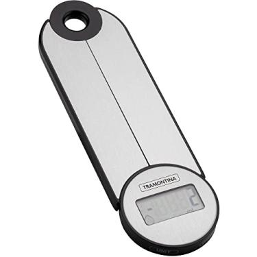 Imagem de Balança Digital Tramontina Adatto Dobrável para Cozinha em Aço Inox