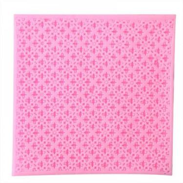 Imagem de Molde De Silicone Textura Tricot Florzinha