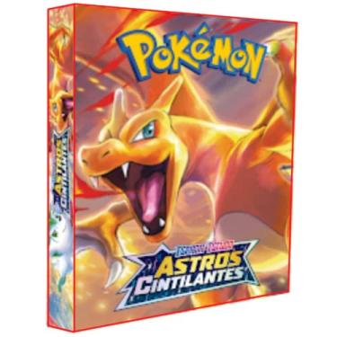 Imagem de Álbum Pokémon Pasta tipo Fichário para Cards - ESPADA&ESCUDO - Astros Cintilantes