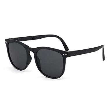 Imagem de Óculos de sol espelho de condução óculos de sol dobráveis ​​óculos de sol ultraleve óculos de sol anti-ultravioleta HD proteção uv retro,01,China