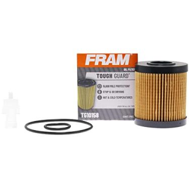 Imagem de FRAM Tough Guard TG10158, filtro de óleo cartucho de fluxo total com intervalo de mudança de 15 km