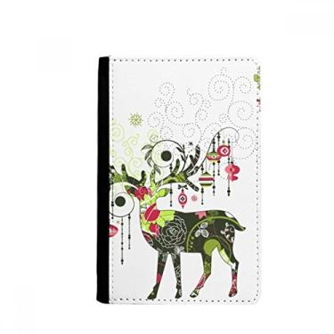 Imagem de Lanterna de floco de neve Porta-passaporte Notecase Burse Capa Carteira Bolsa para Cartão, Multicolorido.