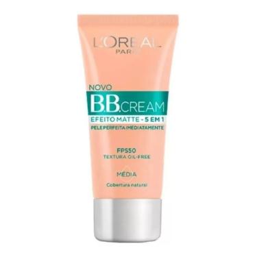 Imagem de Base Bb Cream L'oréal Efeito Matte 5 Em 1 Fps 50 Média 30g Base Facial