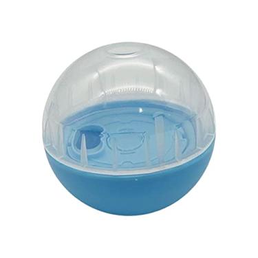 Imagem de Bothyi Bola de petisco para cães brinquedo interativo para gatos, alimentador lento para cães, gatos, azul