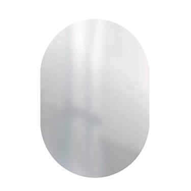 Imagem de Espelho Decorativo Oblongo Multiuso Lapidado Pendurador 60x40 cm