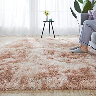Imagem de jia cool Tapete de área original ultra macio, 120 x 160 cm, muitas cores, tapetes luxuosos, tapetes macios para uso interno lavável, para quartos de crianças, decoração de casa de pelúcia para sala de estar, berçário, quarto, bege