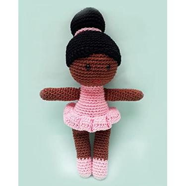 Imagem de Bailarina Negra Amigurumi