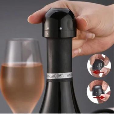 Imagem de Tampa com Trava para Garrafas de Vinhos Espumantes Cervejas - Art Hous