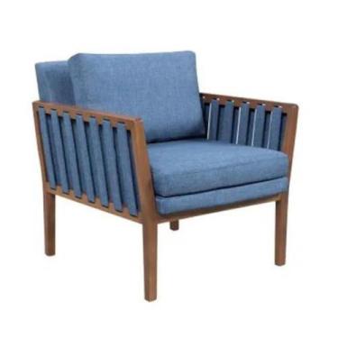 Imagem de Poltrona Decorativa Califrnia Madeira Macia - Bella Decorao