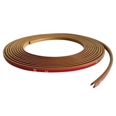 Imagem de Veda Frestas Janela Porta 4x8mm Comfort Door - 6 Metros, Marrom Claro