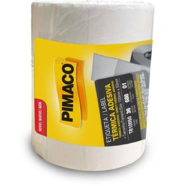 Imagem de Etiqueta Adesiva Térmica 100MM X 50MM com 686 Unidades - Pimaco