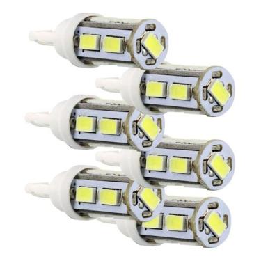 Imagem de Kit 6 Lâmpadas Tiger Pingão T10 9 Leds - Tiger Auto