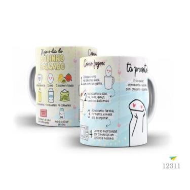 Imagem de Caneca de receita, Bolo de caneca - Modelo S