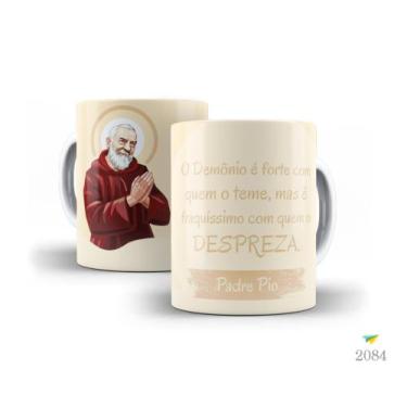 Imagem de Caneca Religiosa, Padre Pio - Live