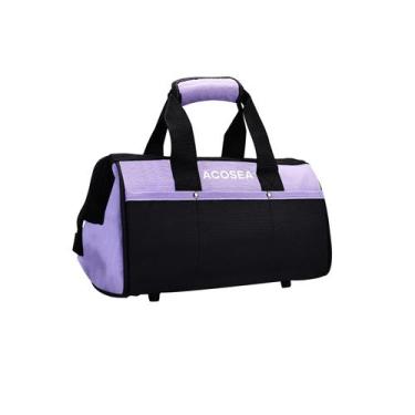 Imagem de Bolsa de ferramentas ACOSEA Purple, boca larga de 13 polegadas com 12 