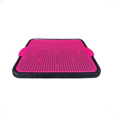 Imagem de Bandeja Sanitária Para Cães e Gatos Pipi Center Neon - AVIPET, Rosa Ne