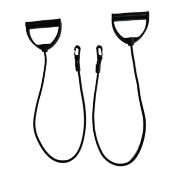 Imagem de kowaku Cabo de barra de levantamento de peso, alças de barra de puxar, 1 par de cabos de treinamento, fixação de cabo de corda de tríceps para treinamento de, Pp