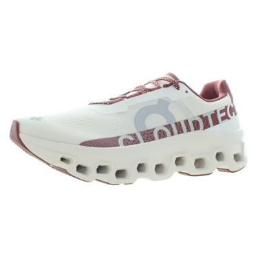 Imagem de On Cloudmonster Glacier Tênis masculino, Marfim/rubi, 41