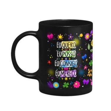 Imagem de JPS INFO, Caneca Prote??o - Eu quero - Eu posso - Eu consigo - Preta