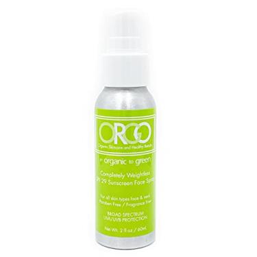 Imagem de ORGO Protetor Solar Facial Em Spray Totalmente Leve Da Organic To Green, Premiado, Fps 29, 2 Oz