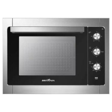 Imagem de Forno elétrico de embutir britânia 47 litros 1600w 127v, inox, 110V