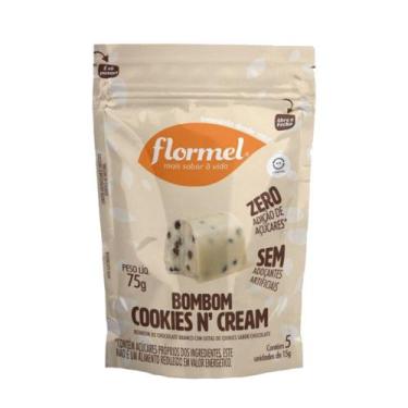 Imagem de Bombom Crocante com Cookies n'Cream Sem Açúcar Flormel 75g